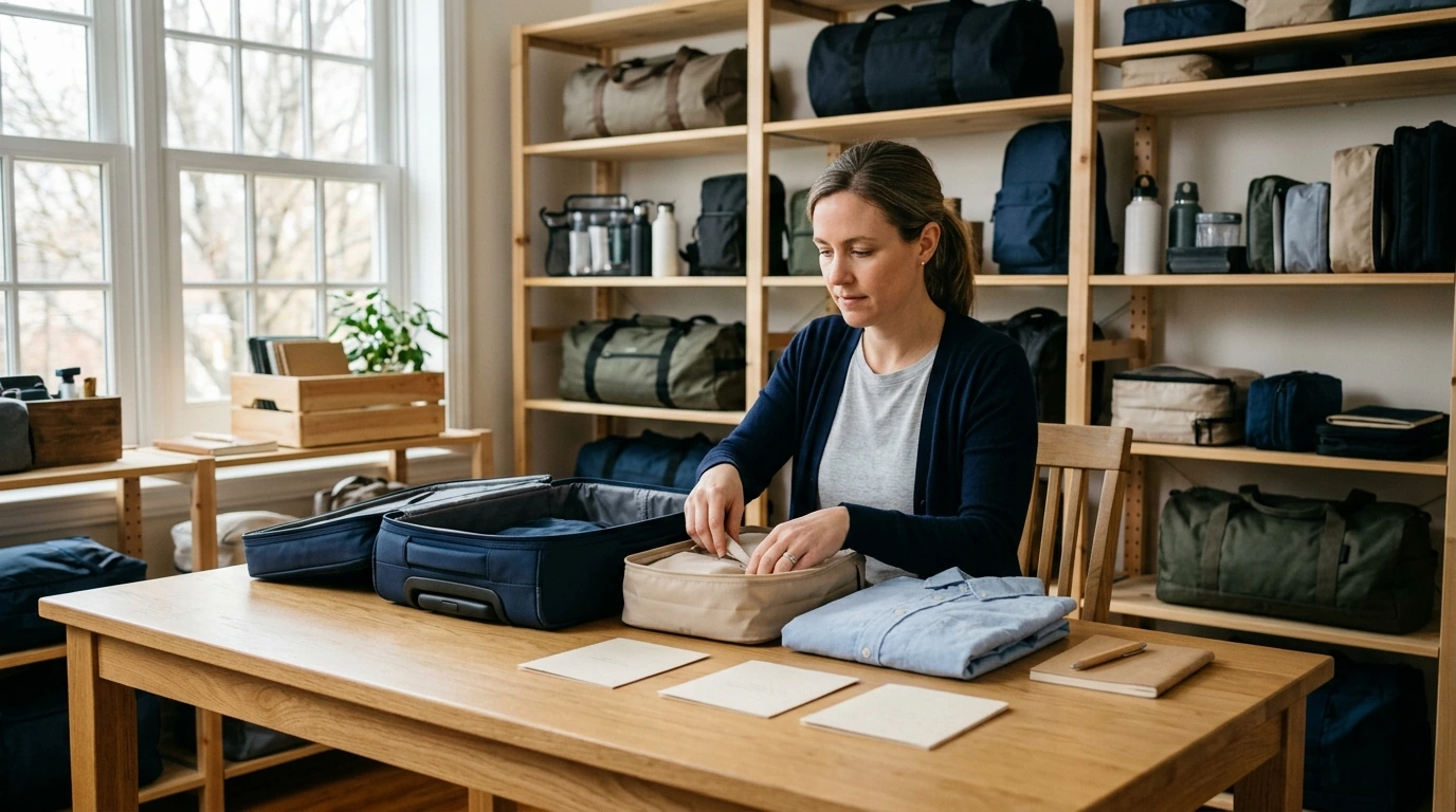 A Content Pillar Example for a Travel Accessories Store