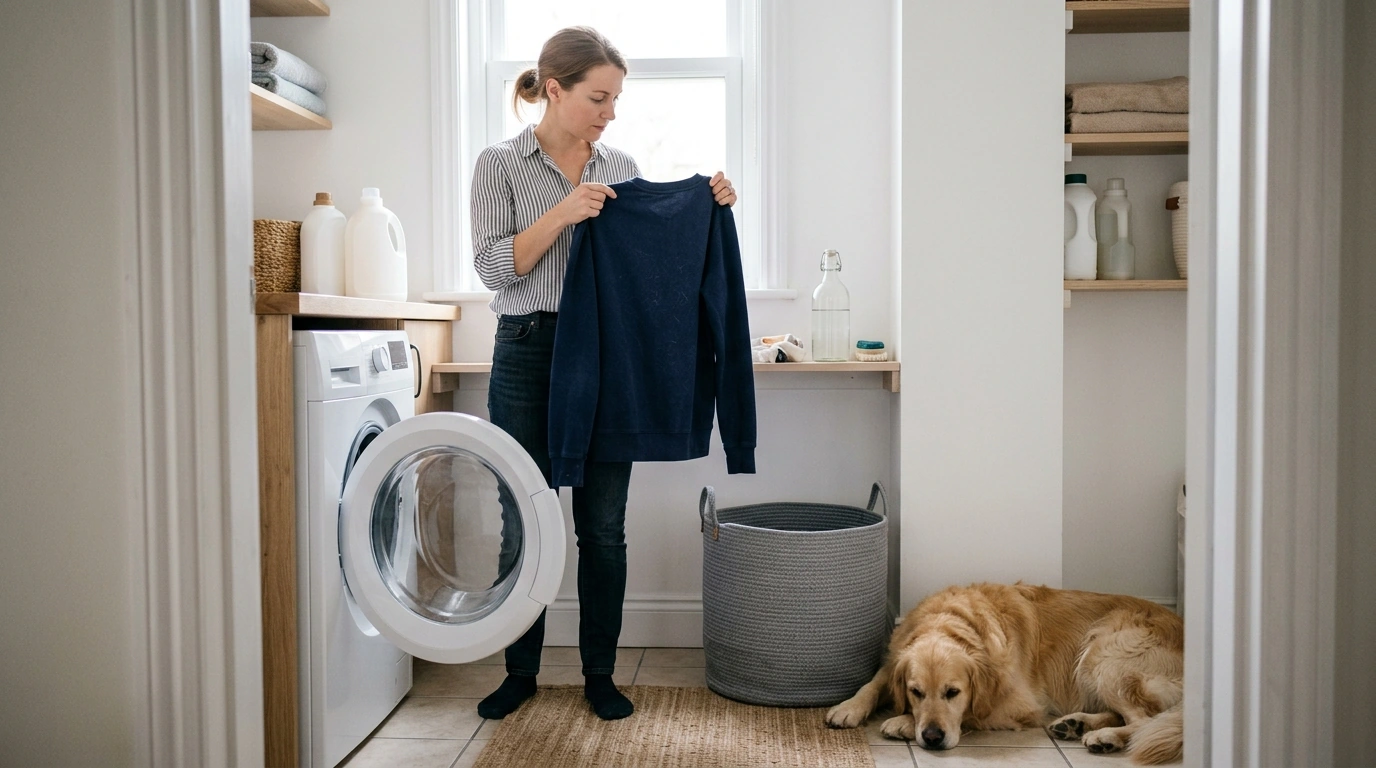 Does Vinegar Break Down Dog Hair in the Wash?
