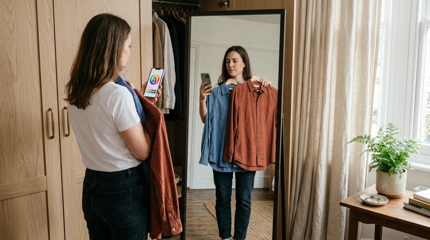 Can an App Tell You Which Colors Look Best on You?
